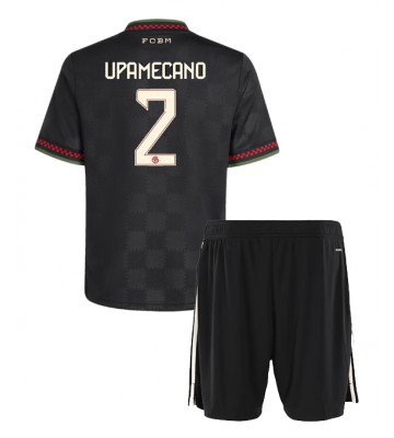 Bayern Munich Dayot Upamecano #2 Terza Maglia Bambino 2025-26 Manica Corta (+ Pantaloni corti)